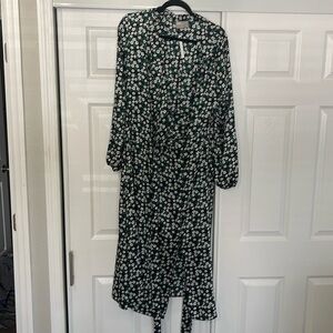 ASOS floral midi dress